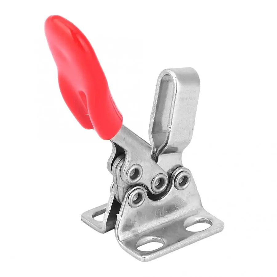 Toggle Clamp 304 Stainless Steel Quick Release Toggle Clamp Horizontal Fixture Holding Capacity 280KG Woodworking Clamps