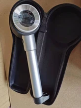 Lupa con mango de dermatoscopio 10X, visión clara suave con escala de medida, 30X, tipo B, visión más grande con luz UV