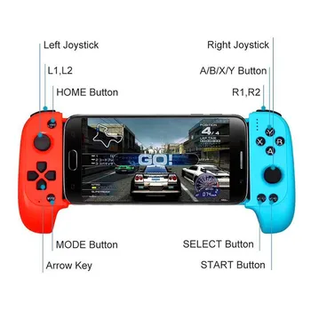 

Arrive Saitake 7007F Wireless Bluetooth Game Controller Telescopic Gamepad Joystick for Samsung Xiaomi Huawei Android Phone PC