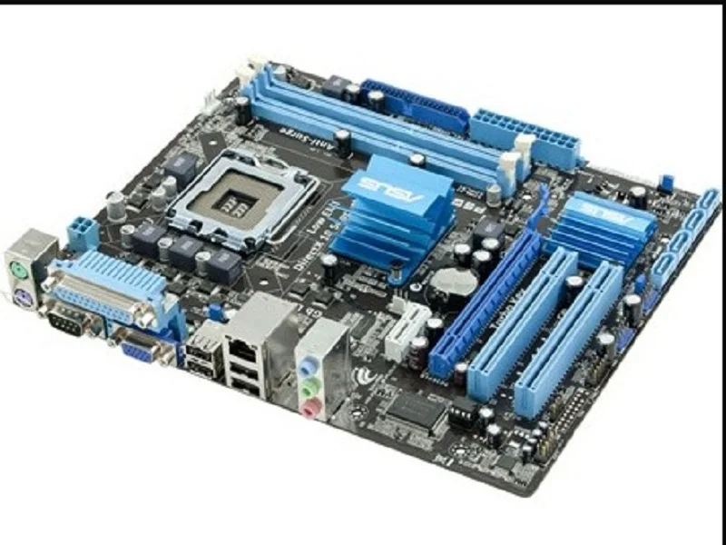 LGA 775 ASUS P5G41T-M LX V2 материнская плата DDR3 8 Гб G41 P5G41T-M LX V2 X16 для копмьютерного настольная материнаская плата PCI-E VGA p5G41T бу