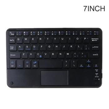 

7/9/10 Inches Wireless Bluetooth Lightweight Keyboard with Touchpad Cellphone Tablet Keyboard Portable Travel Keypad