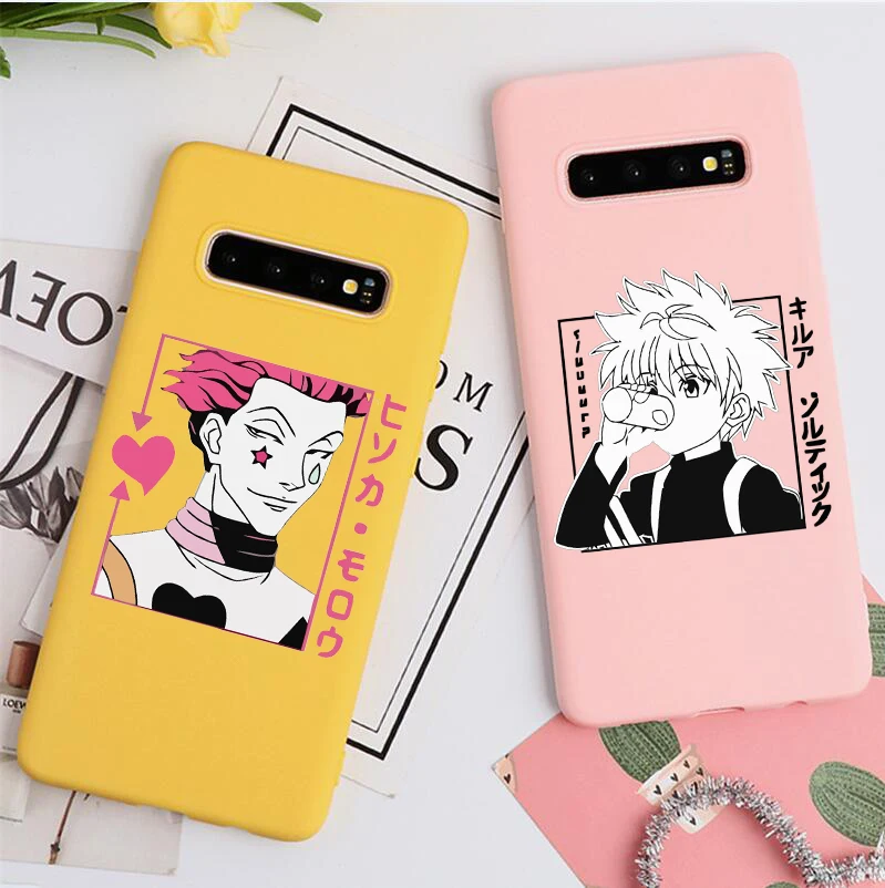 Чехол для телефона Hunter X Killua Zoldyck карамельный чехол Samsung Galaxy s20 Ultra s8 s9 s10 plus A50 A10 A20 A30