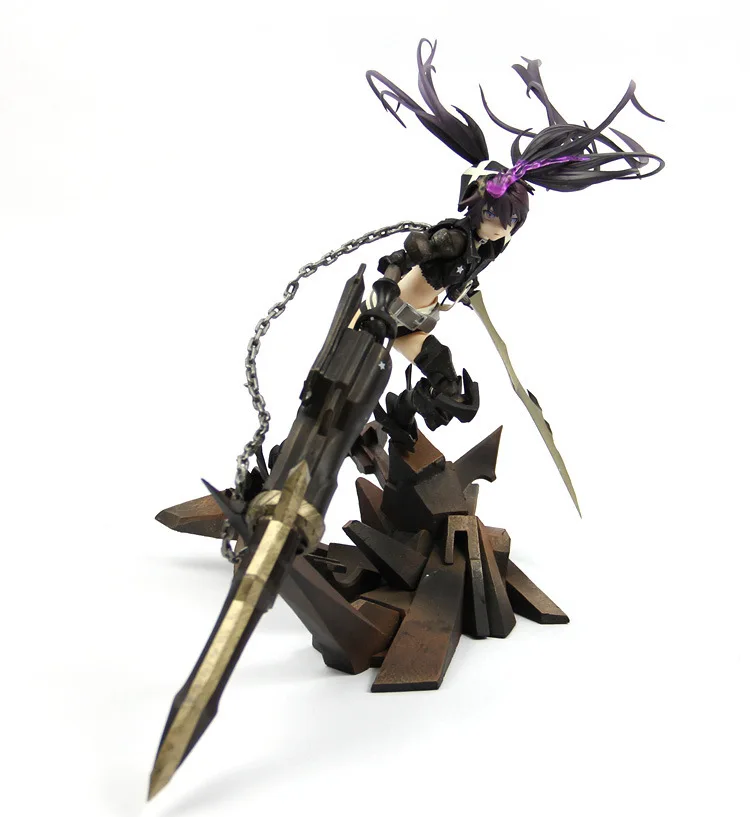 Японское аниме IBRS Insane Black Rock Shooter сексуальная девушка ПВХ фигурка Модель лезвия Косплей украшения игрушки бренд Brinquedos