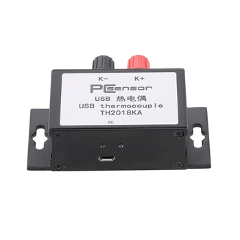 

PCsensor TH2018KA USB Thermocouple with 0-1024℃ Range K-Type Probe Support Email Alarm for High Temperature Environmental Detect
