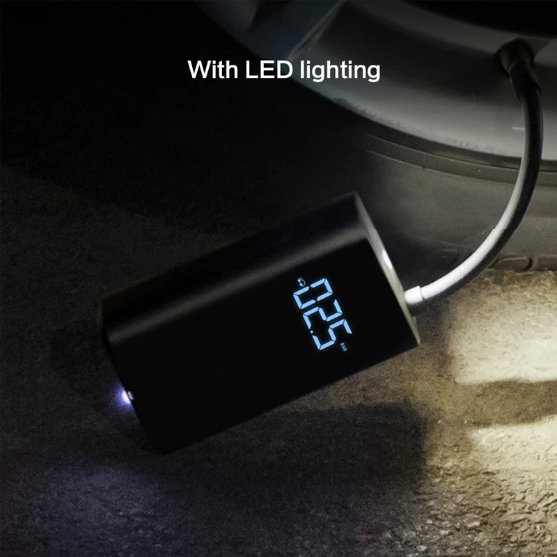 Xiaomi Electric Inflator Pump Smart Digital Tire Pressure Detection For Scooter Bike Motorcycle Scooter M365 Pro Car Football