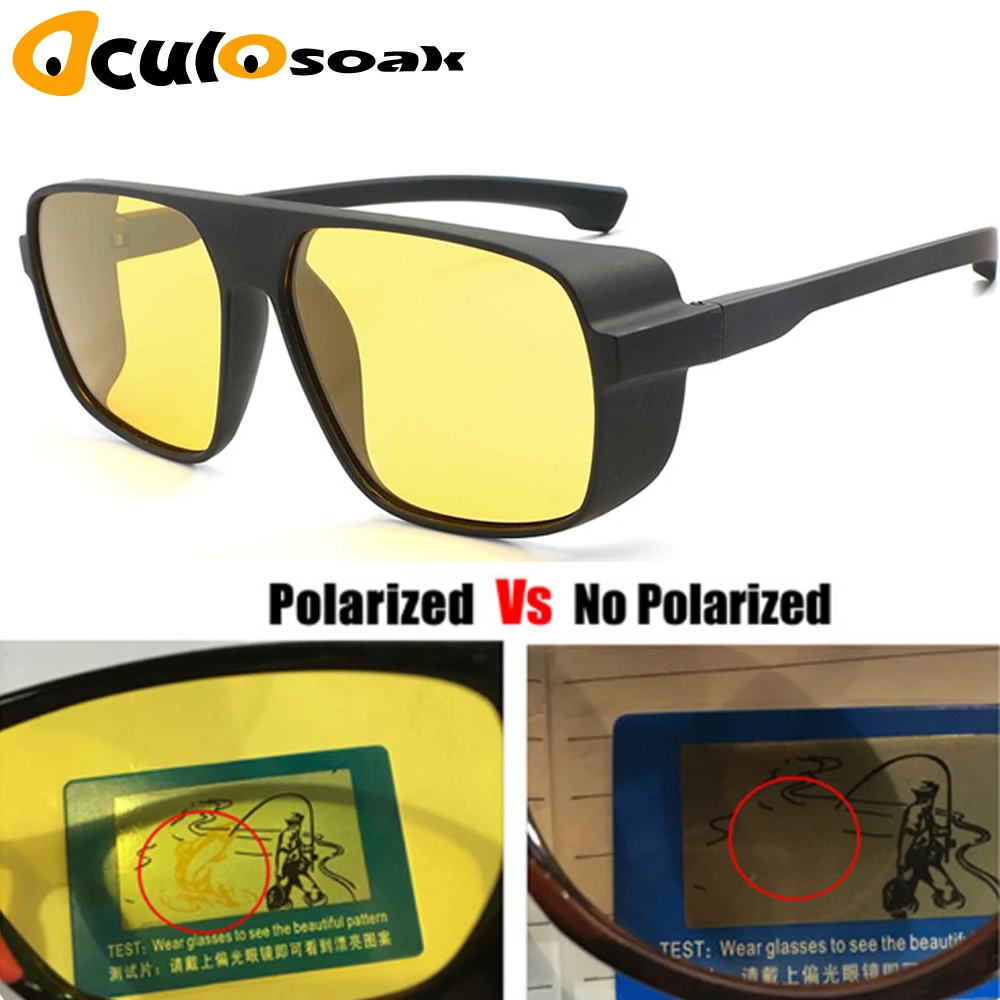 

Classic Polarized Sunglasses Men Women Retro Brand Designer Male Sun Glasses HD Mirror Driving Fishing Square Sunglasses 2019