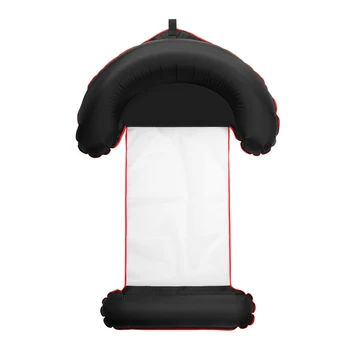 

4-In-1 Hammock Inflatable Pool Float Multi-Purpose Pool Hammock Pool Chair Portable Water Hammock black