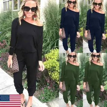 

Women Jumpsuit Romper Bodycon Playsuit Clubwear Long Party US Pants Trousers