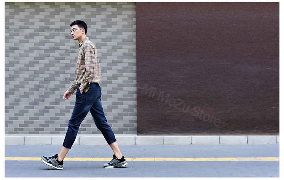 Xiaomi Mijia ретро кроссовки мужские кроссовки для бега спортивные из натуральной кожи прочные дышащие для спорта на открытом воздухе