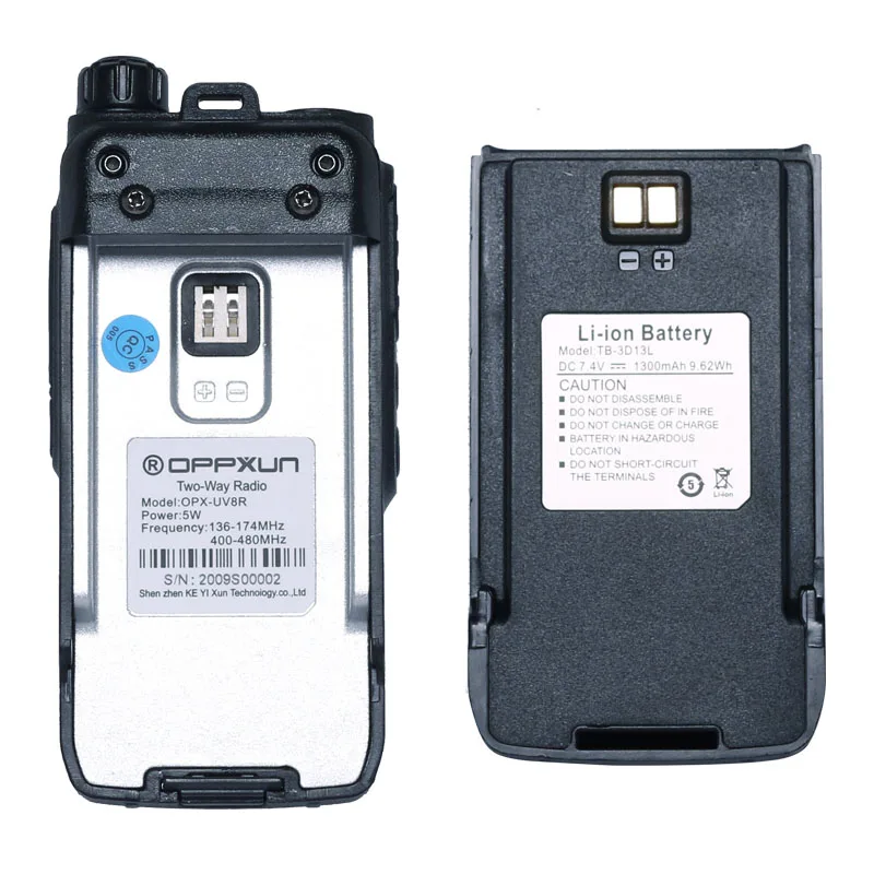 Портативная рация OPPXUN OPX 8R Walkie Talkie любительская радиостанция с двойным сегментом