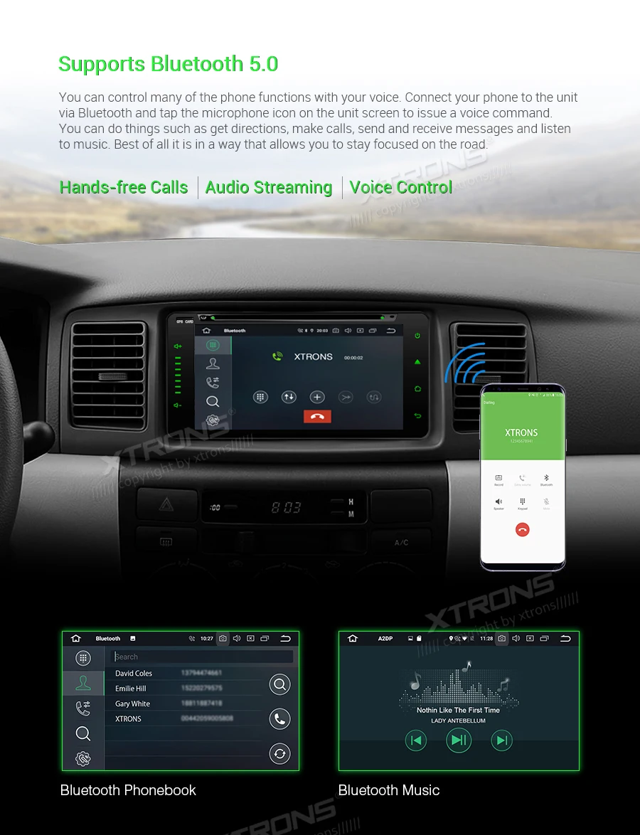 Excellent 6.95" Android 9.0 64G ROMCar DVD Multimedia Navigation GPS Radio for Toyota 4Runner 2002-2009 & Vios 2003-2010 & Hilux 2001-2011 15