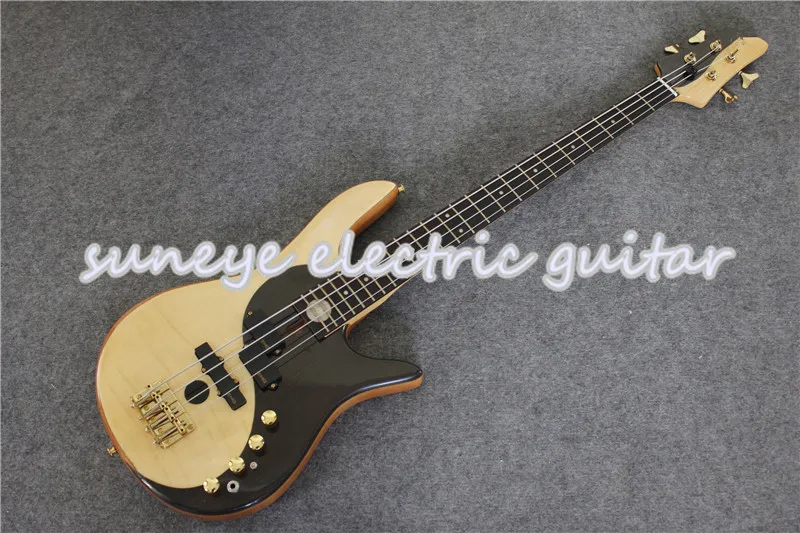 

Hot Sale 4 String Electric Bass Guitar Gold Hardware Fodera Bass Guitar 4 String Guitarra As Picture
