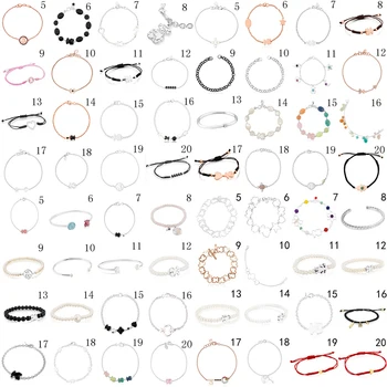 

2020 100% 925 Sterling Silver Classic Cute Bear Bracelet High Quality Fashion Female Ornament Factory Wholesale Free Shipping