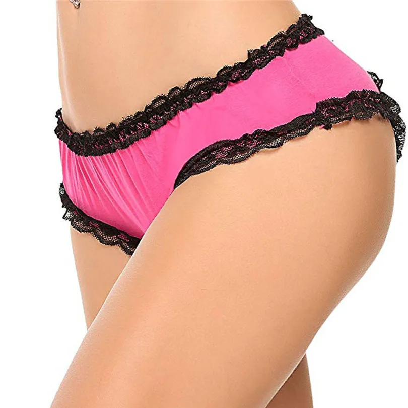 Sexy Women's Underpants Lingerie G-string Briefs Underwear Panties Bow T-string Thongs Knick Soutien Gorge Sexy Erotique 40OCT1023