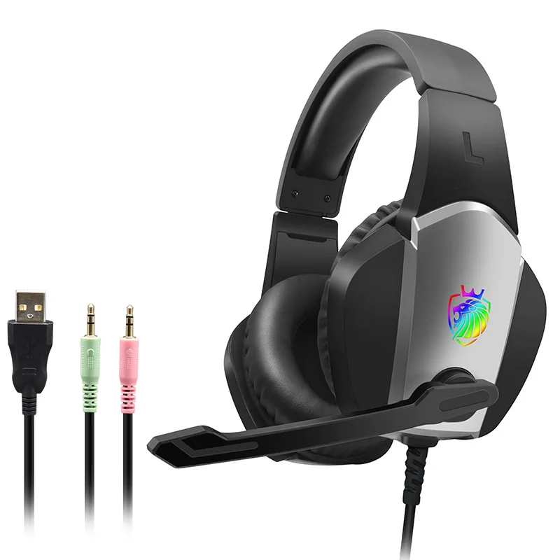A1 гарнитура проводная игровая настольный компьютер USB Стерео Игровые наушники