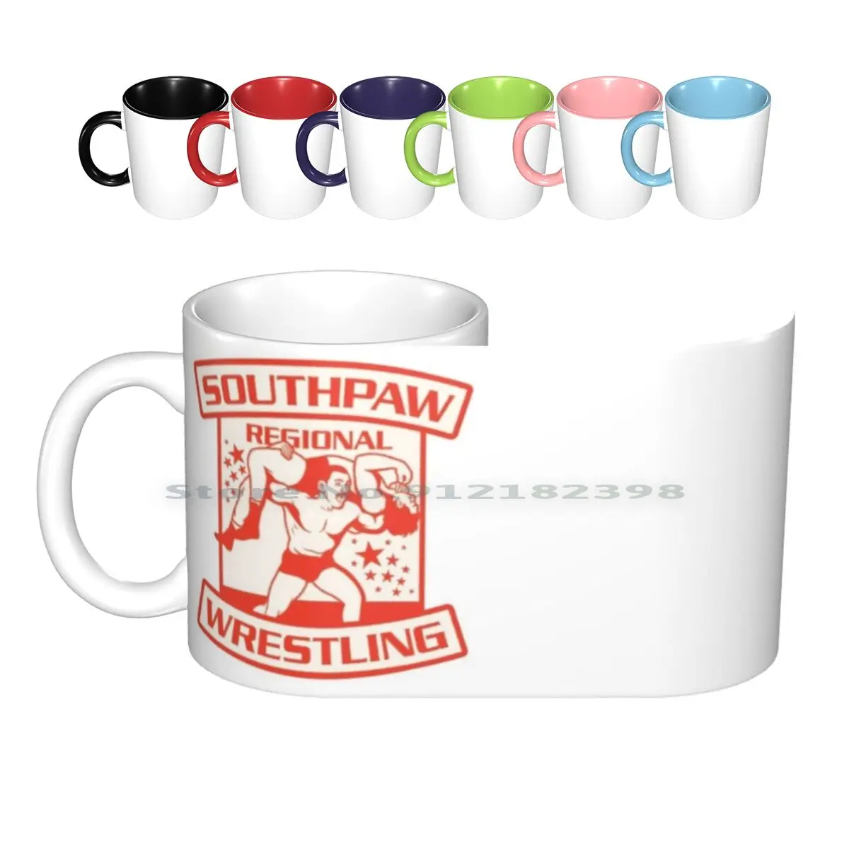 Southpaw Wrestling Regionale Tazze In Ceramica Tazze Da Caffè Tazza Da Tè Al Latte Southpaw Wrestling Regionale Southpaw Wrestling Regionale Sud