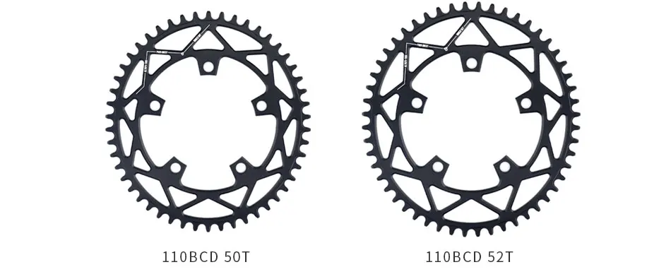 Пасс QUEST 110/5 BCD 110BCD Овальный дорожный велосипед 42 T-52 T узкая широкая велосипедная Звездочка для 3550 APEX