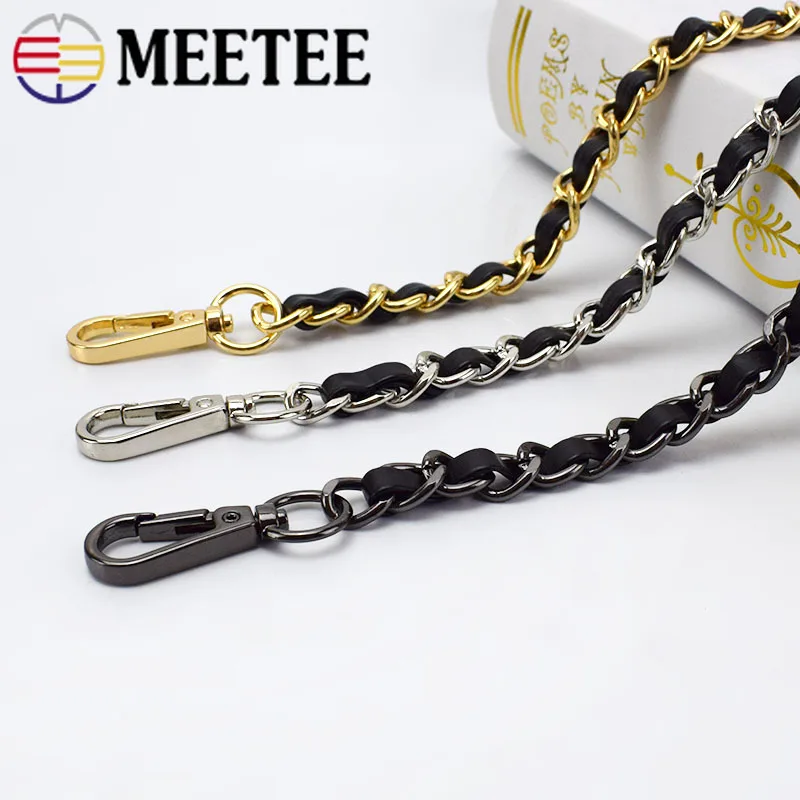 Женская сумка Meetee BD335 1 шт. 120 см из искусственной кожи с металлической