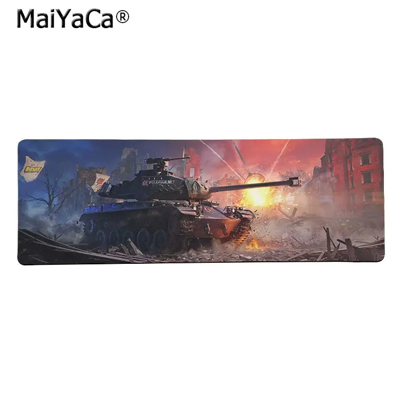 Maiya Top Quality World of Tanks DIY Design Pattern Game mousepad Free Shipping Large Mouse Pad Keyboards Mat - Цвет: Lock Edge 30x80cm