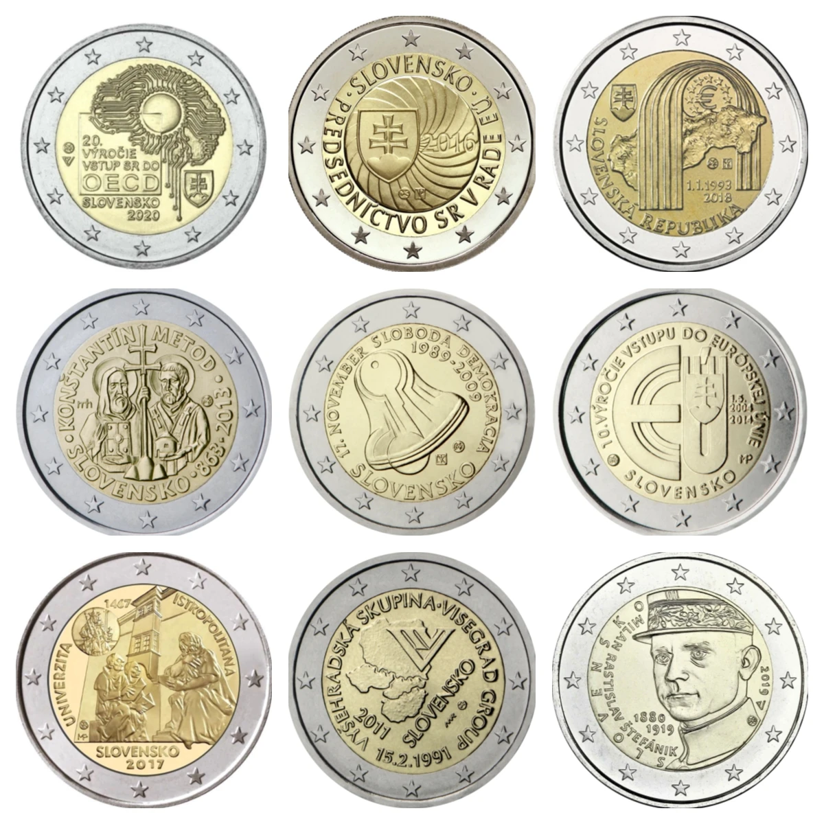 Monedas De 2 Euros Raras