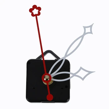 

Clock Movement Mechanism with White Hour Minute Red Second Hand DIY Tools Set