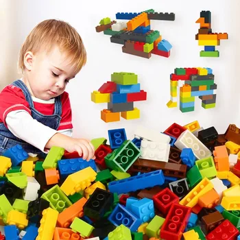 

250pcs Kid Colorful Bricks Building Blocks Creative Educational intelligence Toy creative Toys Play with kids together at home