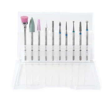 

Milling Care Accessories Cuticle Cleaner Useful Remove Burr Rotary Polishing File Manicure Nail Bits Set Drill Multifunctional