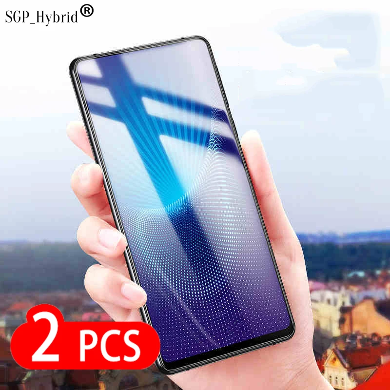 2 шт. закаленное стекло для Vivo Nex Nexs защита экрана 9H 2.5D защитное с клеем Z1 Pro S1 s