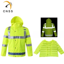 Водонепроницаемый ветрозащитный высокая видимость светоотражающие плащи набор мотоциклетный Модный Плащ для мужчин и женщин дождевик