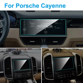 

Car GPS Navigation Screen Protector for Porsche Cayenne Interior Tempered Glass Screen Protector Car Styling Auto Accessories