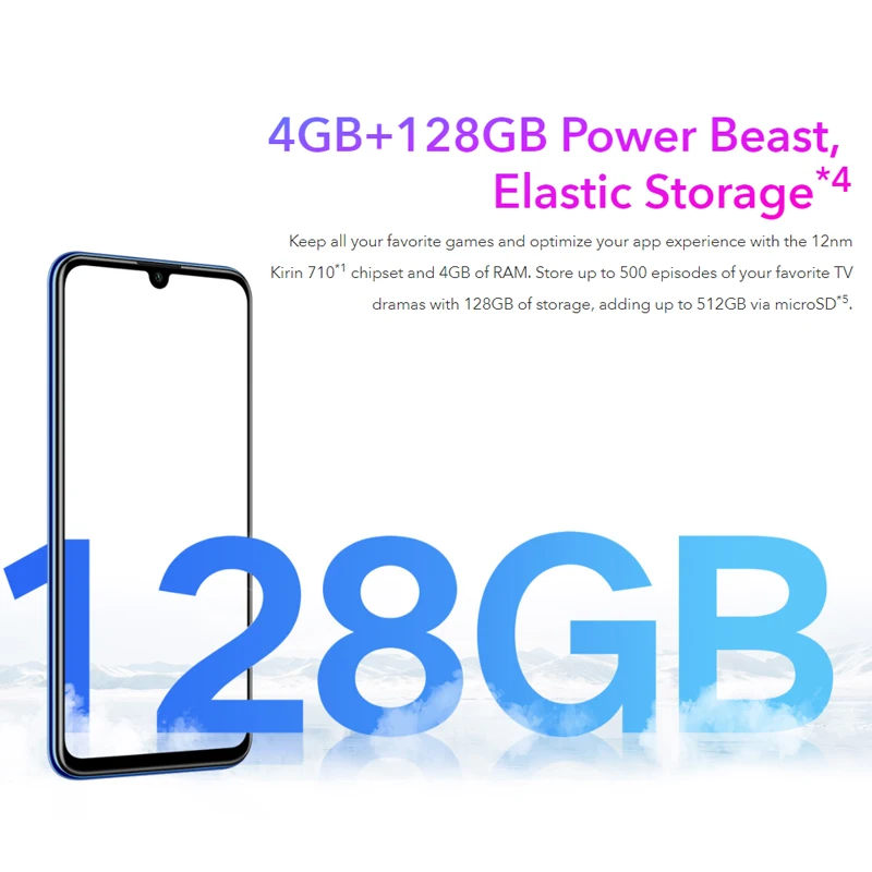 Глобальная версия Honor 20 lite мобильный телефон 6,2" FHD 4 Гб Оперативная память 128 Гб Встроенная память Kirin 710 Octa Core 32MP AI фронтальная камера мобильного телефона