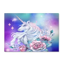 Коврики и ковры с единорогом для дома, гостиной, механический коврик для мытья парлот, 3D коврик для спальни, одеяло для домашнего декора, модный