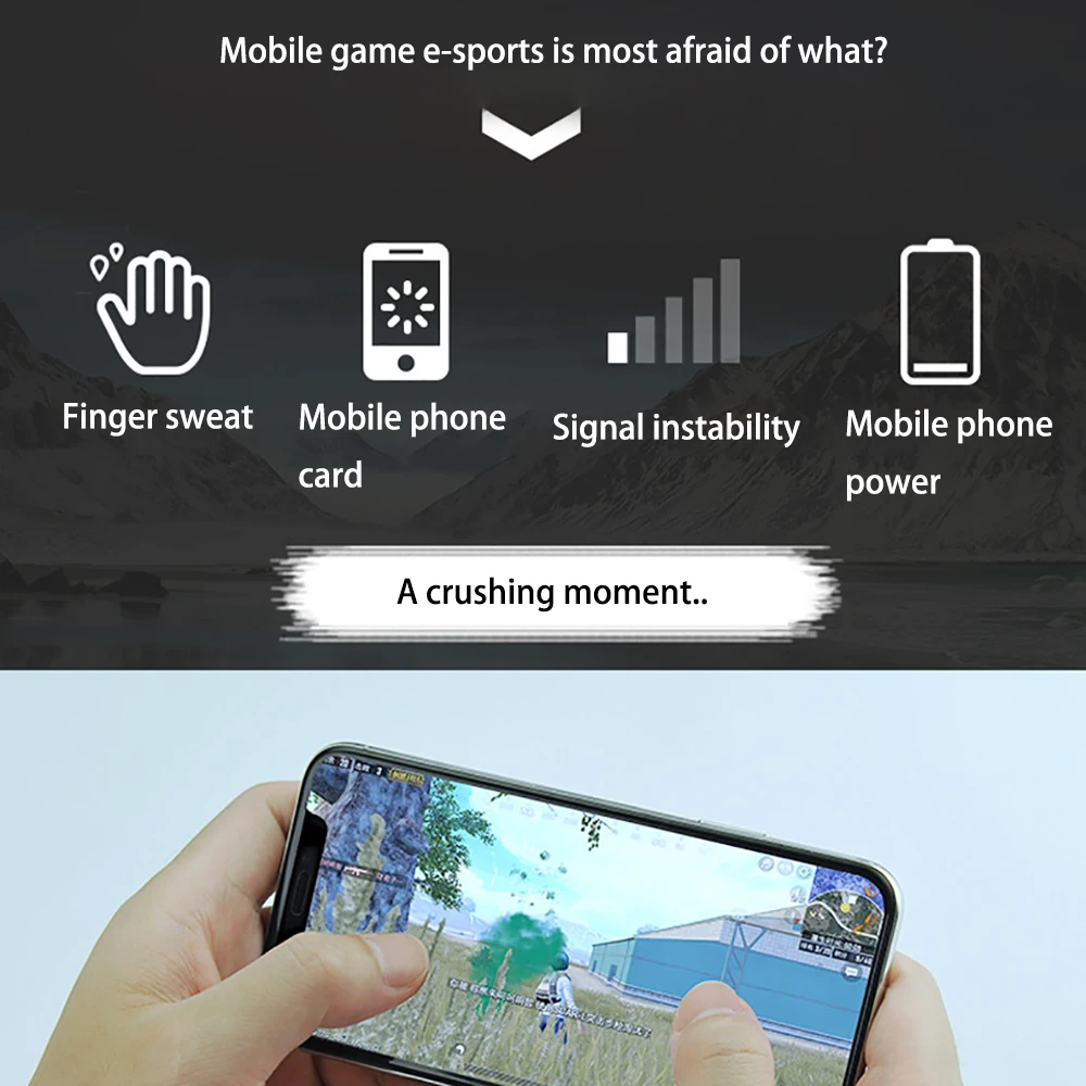 Ультра-тихий мобильный телефонный радиатор игровой контроллер охлаждающий вентилятор игровой геймпад теплоотвод для Apple Android