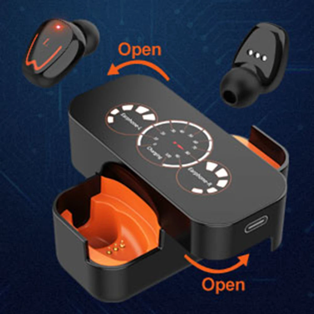 V1 TWS Wireless Earphone 3D Bluetooth5 0 Headphones Android Headset For Iphone 7 8 plus x xr Xiaomi Mi 9T Charging Box Sport