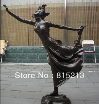 

bi00108 40"Huge Europe Girls dance artists Bronze art statue