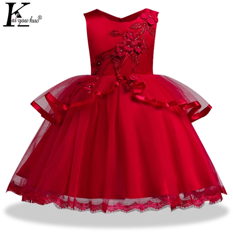 Летние Детские платья для девочек, свадебное платье, элегантные вечерние шифоновые платья-пачки принцессы для девочек, Vestidos, 4, 5, 6, 7, 8, 9, 10, 11, 12 лет