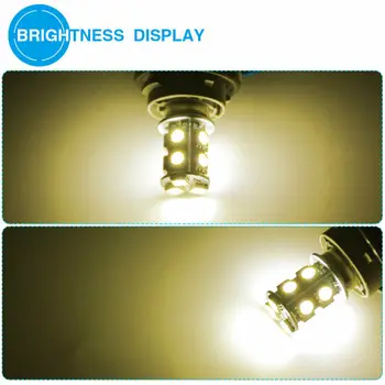 

1156 13-SMD LED Lights Warm White Car Interior Rear Turn Signal 20pcs 12V