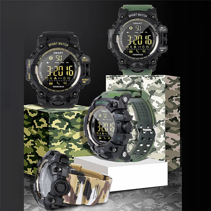 

EX16S Multifunction Waterproof Smart Watch Remote Camera For Android For iOS
