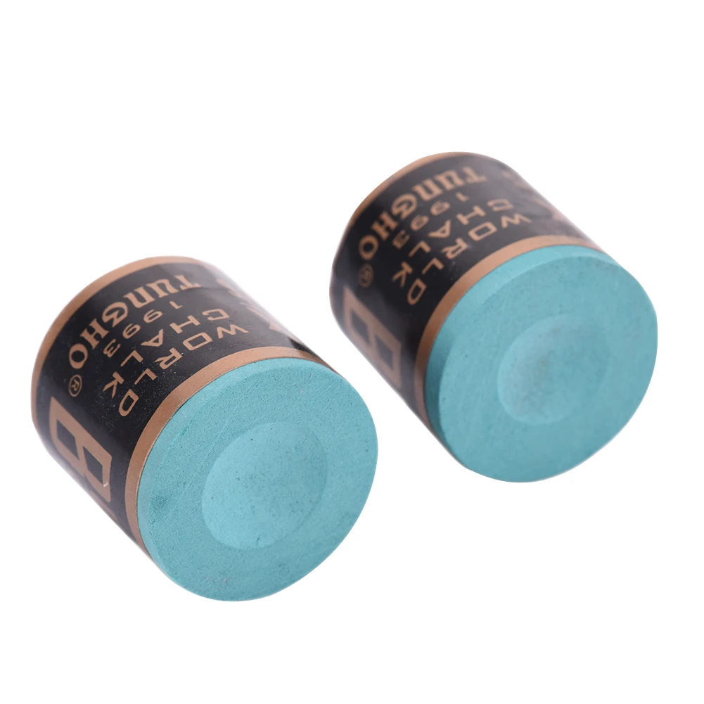 Tiza taco de billar, 2 bloques por caja, punta de taco de billar Premium, mesa de billar