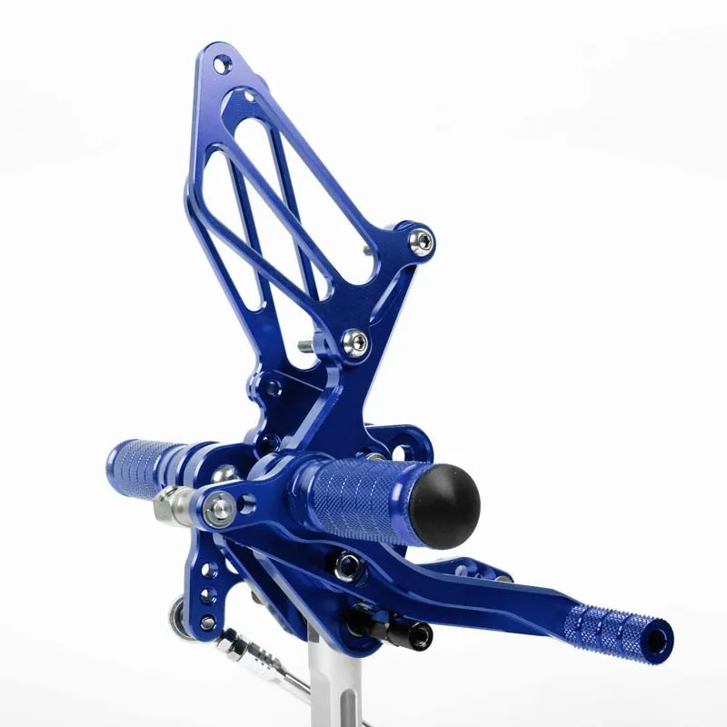 SMOK педаль мотоцикла для Suzuki GSXR 1000 2005 2006 алюминиевый сплав Rearset подножки черный серебристый красный синий золотой зеленый
