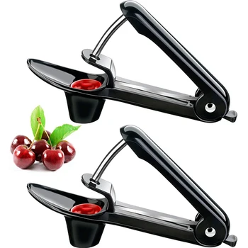 

2 Pieces Cherry Pitter Remover Cherry Pitter Stoner Portable Cherry Core Remover Olive Pitter