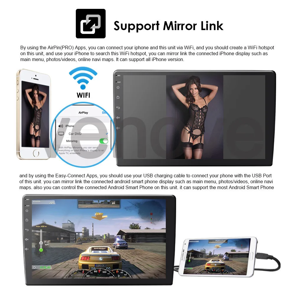 Sale Android 9.1 2Din Car Radio Multimedia Player For Honda Accord 7 2003-2007 Car GPS Navigation Auto Stereo Supports Rearview Camera 8