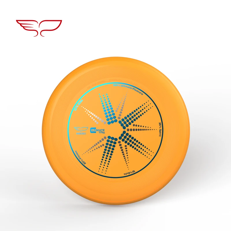 YIKUN диски 175g WFDF одобренный Профессиональный FlyingDisc Ultimate Disc UltiPro UltiPenta стандарт Черная пятница - Цвет: Orange