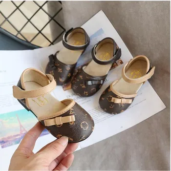 

kids stylish casual PU shoes baby gril's shoes