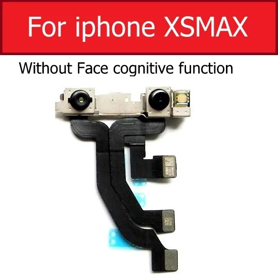 Малая фронтальная камера Flex для iPhone X Xs Max XR фронтальная камера гибкий кабель лента без лица ID запасные части - Цвет: For iphone Xs Max