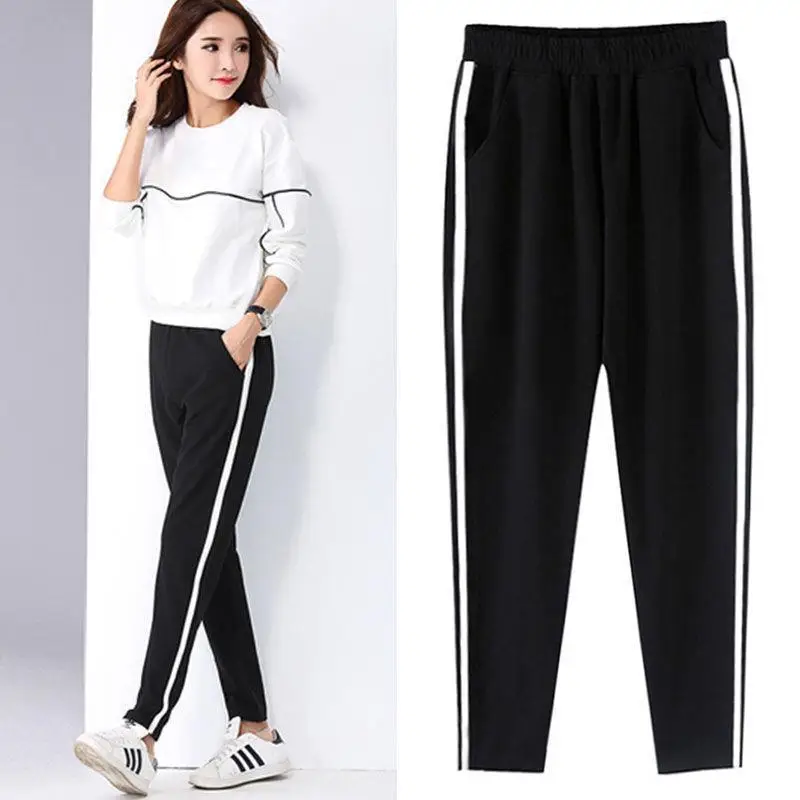 

Add extra size mm200kg sports pants for girls in spring and summer