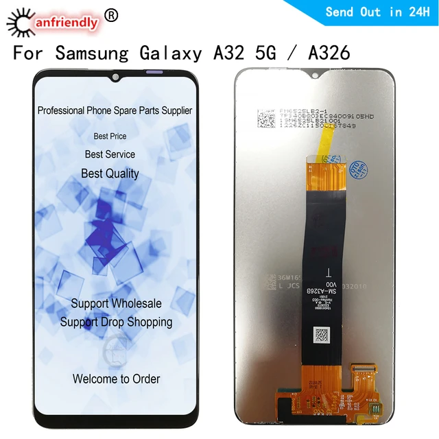 For Samsung Galaxy A32 5G A326 A326B A326BR LCD Display Touch Screen For  Samsung A32 5G SM-A326U Display With Frame Replacement - AliExpress