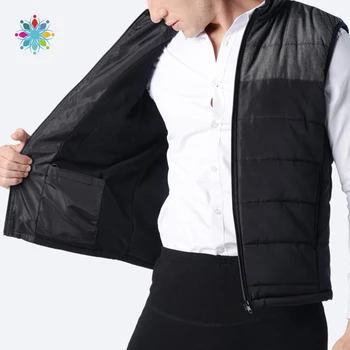 

Lightweight Winter Warm Waistcoat Electric Washable Heating Vest USB Charging Heated Coat Walking Camping Thermal Vest Hot