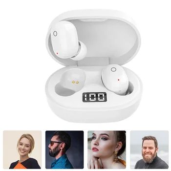

1 Set Fashion Headset In-Ear Music Earbuds Charging Box Headphone Wireless Earphone for Man Woman Girl Boy