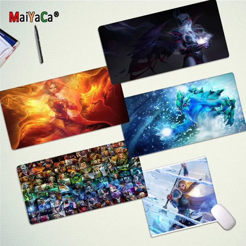 MaiYaCa новый дизайн DOTA2 резиновая мышь прочный Настольный коврик для мыши
